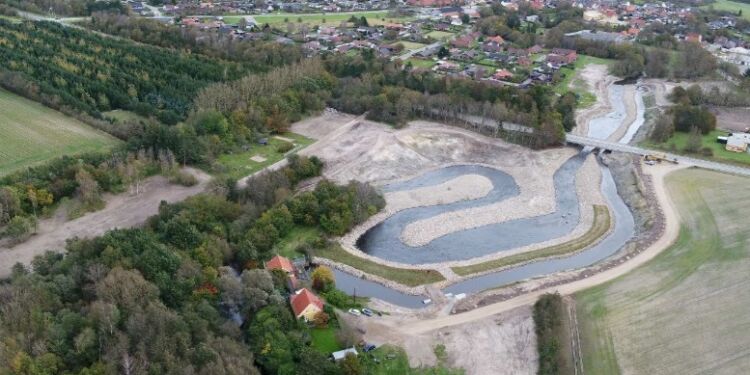 Bindslev Gl. Elværk ved Uggerby Å. Foto: Hjørring Kommune.