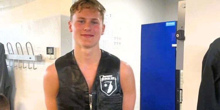 Christoffer Gaardboe West blev kåret som Man Of The Match. Foto: HB.