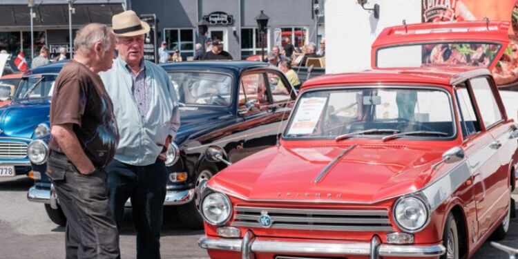 Årets Veterantræf i Sindal afholdes lørdag den 29. juni. Arkivfoto.