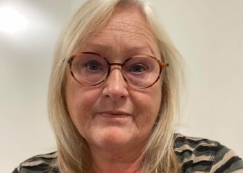 Gitte Pallesgaard Grønkjær er nuværende medlem af menighedsrådet i Hirtshals Sogn. Foto: Privat.