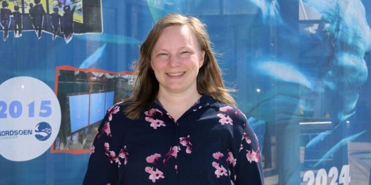 Hiltje Osinga Pedersen fra Nordsøen Oceanarium. Foto: Business Hjørring.