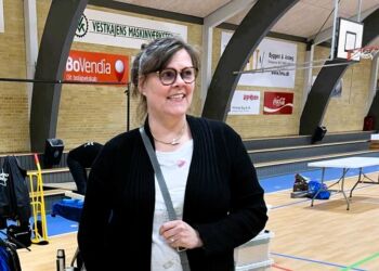 Marianne Agerholm er den kreative arrangør af Vesterhavs Basar i Hirtshals Idrætscenter. Foto (arkiv): Niels Skipper.