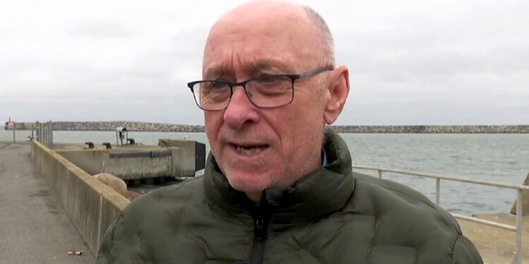 Niller alias Niels Kristian Nielsen er formand for Hirtshals Fiskeriforening. Foto: TV2 Nord.