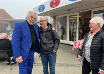 Richard Ragvald trak trofaste fans til Hirtshals.