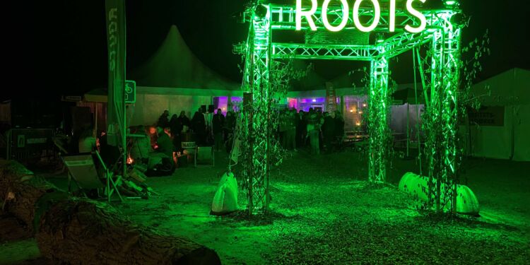Scenen Roots for de unge på Naturmødet i Hirtshals. Foto: Arkiv.