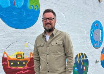 Thomas Klimek ved Strandhuset i Hirtshals. Foto: Arkiv.