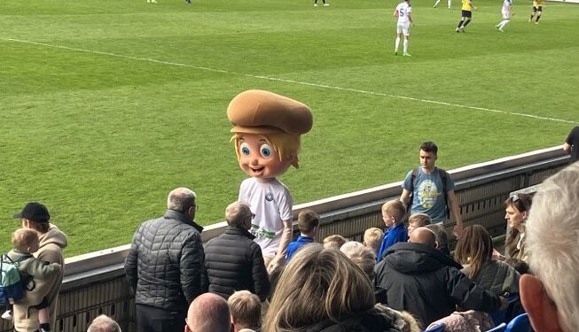 Børge 9800 og mange andre er klar til kamp på Nord Energi Arena fredag klokken 19 mod Kolding. Arkivfoto: Palle W. Nielsen