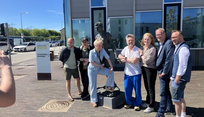 Hjørring Revyen stiller op til en god sommer i Hjørring. Foto: Palle W. Nielsen