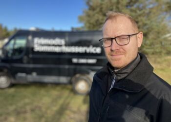 René Frimodt Jensen er uddannet smed og klarer mange mindre opgaver. Foto: Palle W. Nielsen