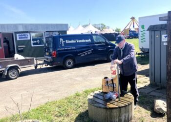 Sindal Marked kræver meget væske, så tank op. Foto: Palle W. Nielsen