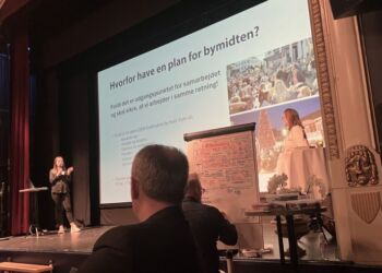Strategiplanen fremlægges på Vendelbohus. Foto: Palle W. Nielsen