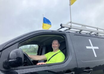 Askoldas Linauskas kom lige forbi Tversted. Foto: Palle W. Nielsen