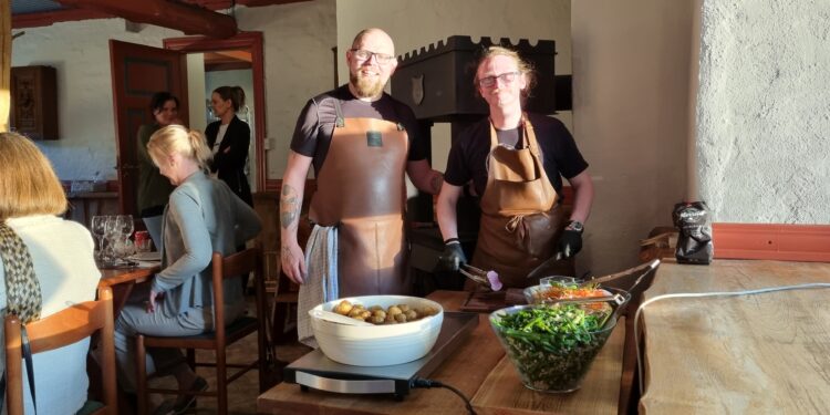 Anders Gotsæd og Dan Søndergaard som er holdet bag Vild Med Ild.