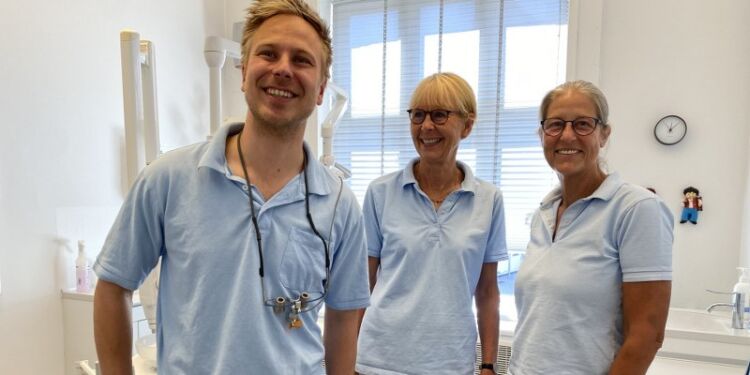 Mathias Damgaard,  Hanne Kragelund og Gitte Dam. Foto: Privat.