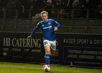 Gustav Mortensen. Foto: Lyngby Boldklub.