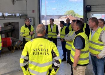 Hos Sindal Biogas var der rig mulighed for at snuse til teknologiens store potentiale - både i den grønne omstilling og Vendsyssel som vækstregion. Privatfoto