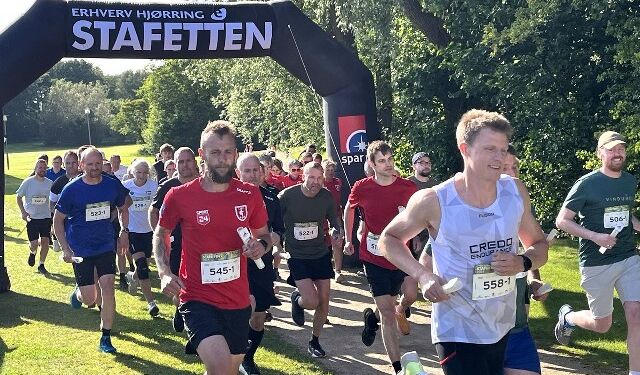 Erhverv Hjørring Stafetten. Foto: René Stoklund.