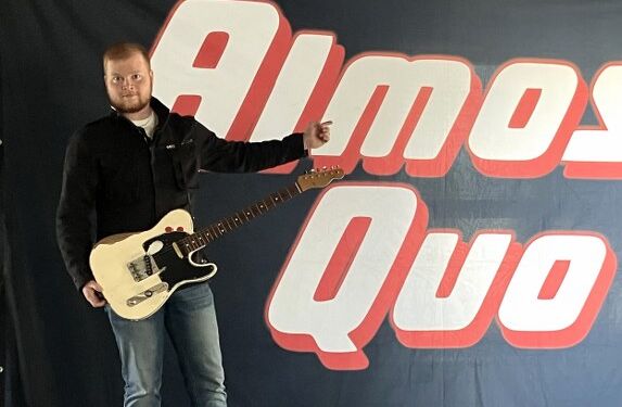 Benjamin Søndergaard Andersen er klar med Almost Quo på Restaurant Tannishus fredag. Foto: Palle W. Nielsen