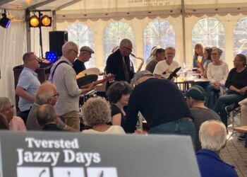 Tversted Jazzy Days præsenterede på Café Peder Most i Tversted årets program. Foto: Palle W. Nielsen