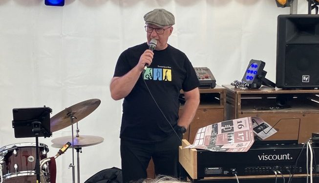 Formanden for Tversted  Jazzy Days, Niels Ole Sørensen. Foto (arkiv): Palle W. Nielsen