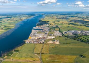 Østhavnen ved Aalborg. Foto: Port of Aalborg.