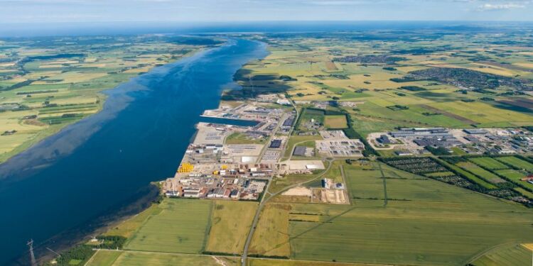 Østhavnen ved Aalborg. Foto: Port of Aalborg.