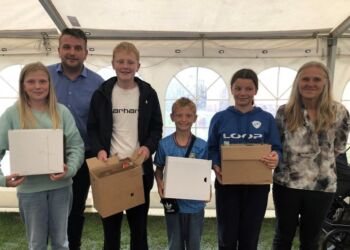 Frivillige under Dana Cup hædres hos SHI.