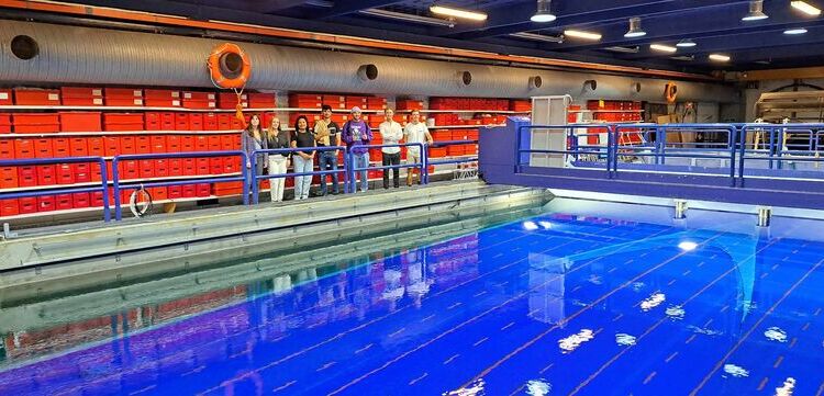 Foto: Flume Tank North Sea.