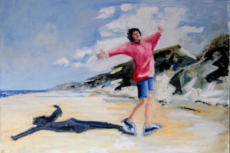 Billedkunstner Christian von Lotzbeck fra Sørig udstiller i Det Hvide Fyr i Skagen 2
