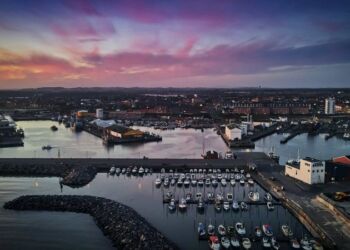 Morgen på Hirtshals Havn. Foto (arkiv): Arturs Pirazkov.