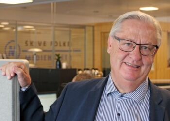 Jens Bundgaard Poulsen var i mange år kommerciel direktør og medlem af direktionen i Nordjyske Stiftstidende og senere havde han samme poster i Jysk Fynske Medier. Pressefoto fra Skive Folkeblad