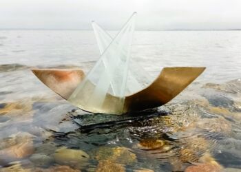 Kunstværk af Jens Ole Larsen. Foto: Privat.