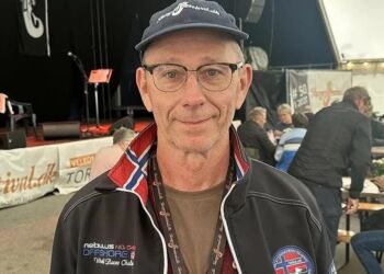 Formand Jesper Hegaard hos Skagen Festival. Foto: Bruno Stagsted/TV2 Nord.