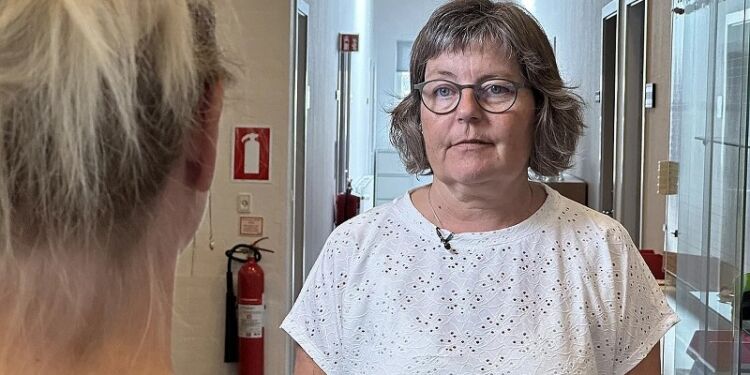 Lene Berendt er afdelingsnæstformand i FOA Vendsyssel. Foto: Ib William Christensen / TV2 Nord.