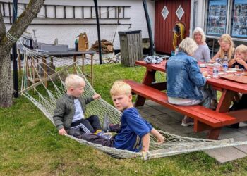 Der er mange forskellige aktiviteter for både børn og voksne.