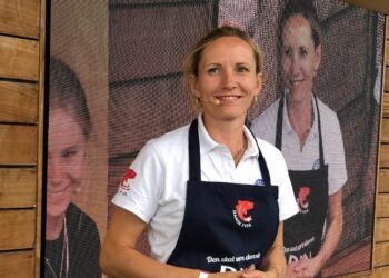 Rikke Stjerne til Food Festival ved Salling Rooftop i Aarhus. Foto: Privat.
