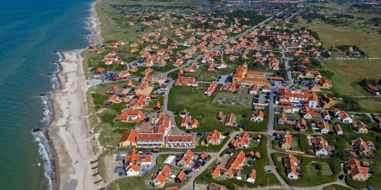 Sommer kan noget i Gl. Skagen. Foto: Henning Larsen.