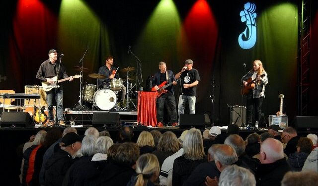Slåbrock Band på Skagen Festival. Foto: Arkiv.