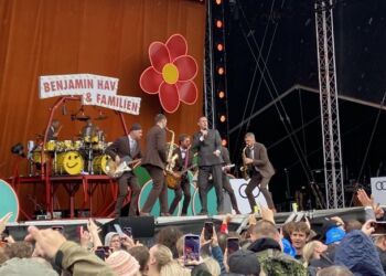 Benjamin Hav havde taget familien med til Løkken. Arkivfoto: Løkken Koncert