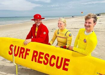 Fra venstre Johannes Vissing Rasmussen fra Viby, Linea Brandi fra København og Markus Schöttel fra Silkeborg.
Foto: Mette Nielsen / TV2 Nord.
