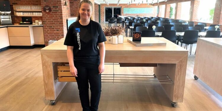 Anne Kjærsgaard Nielsen er ny køkkenchef hos Nordsøen Oceanarium og Forkserpark. Foto: Anton Græsdal Maajen.