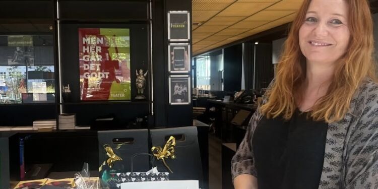 Sylle har gjort klar til at modtage børnene og de unge på Vendsyssel Teater.