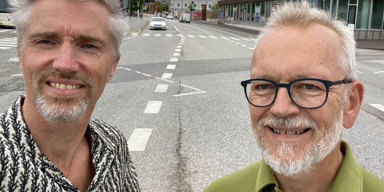 John Windbirk og Ole Bendix. Foto: Privat.