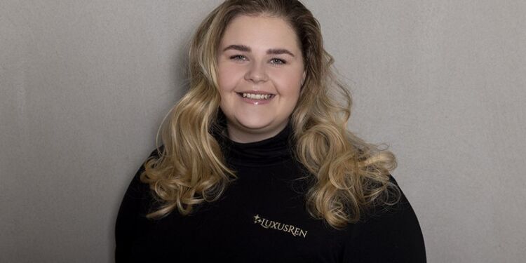 Iværksætter Amalie Andreasen har fuld fart på med LuxusRen og bruger aktivt LinkedIn. Foto: Privat.