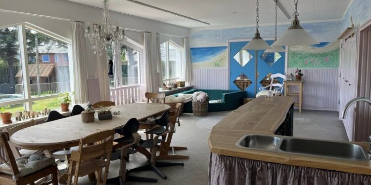 Muslingestuen i Børnehuset Hawfruen. Foto: Jette Solborg.