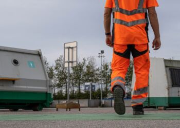 Genbrugsplads under Nordværk. Foto: PR.