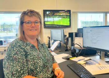 Pia Møller hos Color Line Cargo.