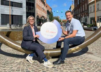 Flot donation fra Spar Nord til Hook & Cook i Hjørring. Foto: HH.