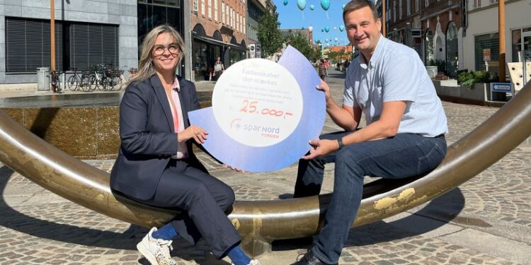 Flot donation fra Spar Nord til Hook & Cook i Hjørring. Foto: HH.