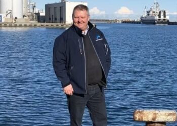 Dirketør Willy B. Hansen fra Skagen Havn skal hjælpe med udviklingen af den nødstedte Frederikshavn Han. Foto: Kanal Frederikshavn.